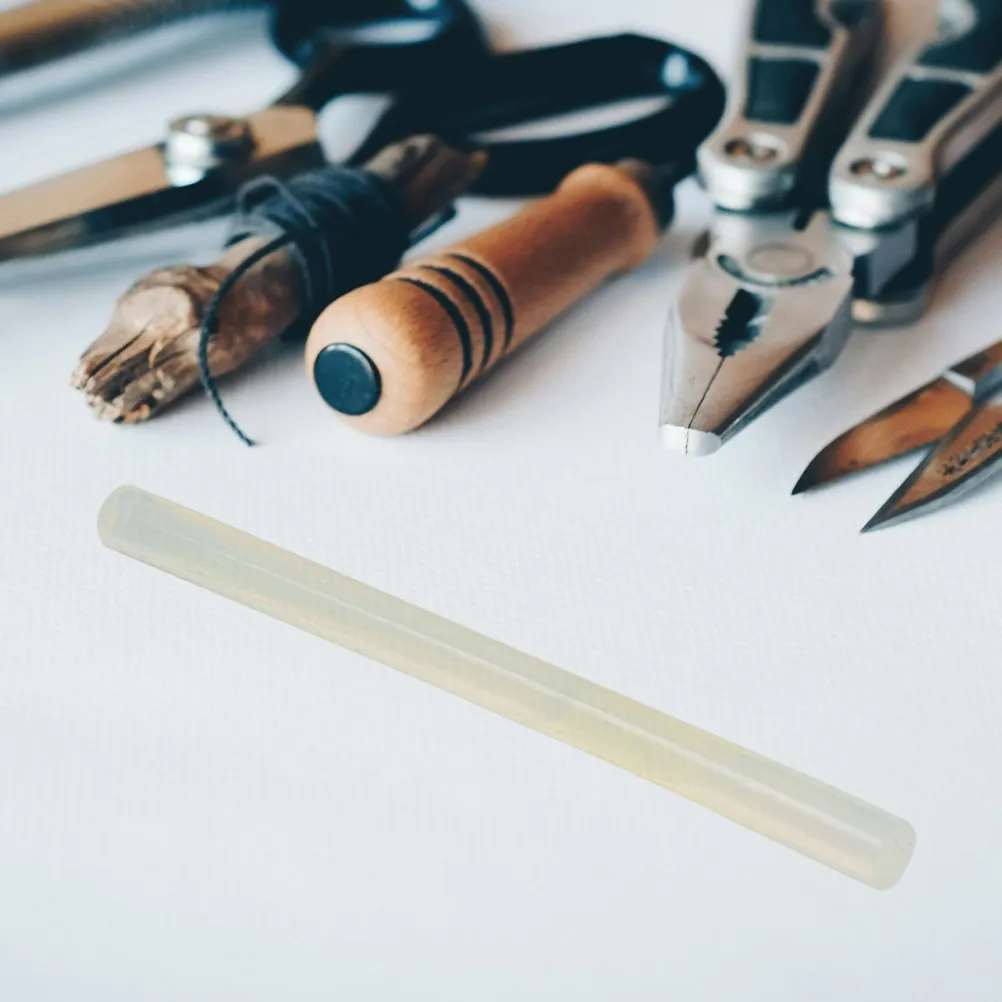 1Pcs Hot Melt Glue Sticks Transparent Strong Adhesive Flexible Odorless for High Low Temp Glue Guns Wood Metal Glass DIY Crafts