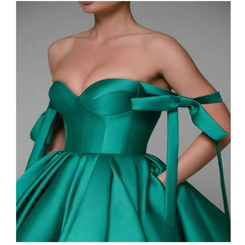 Spaghetti Straps Homecoming Dress with Bow Sweetheart Short Prom Dresses Mini Evening Party Ball Gowns with Pockets customized