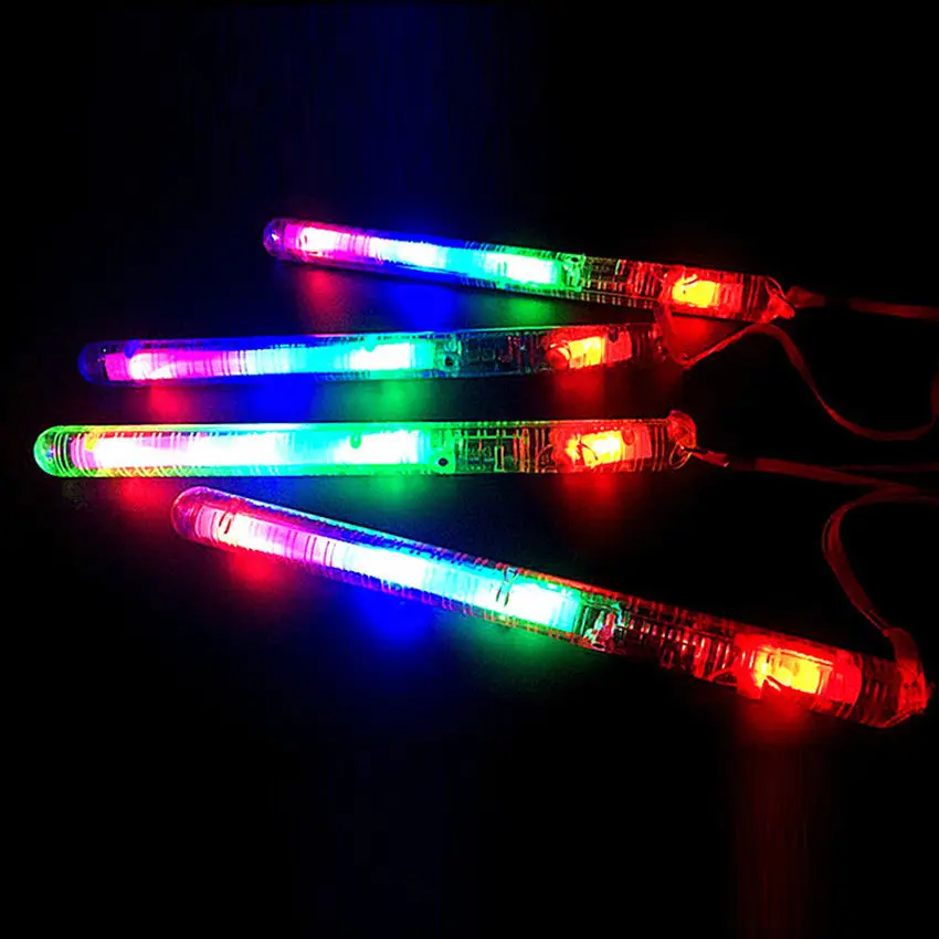 

12 Pcs LED Glow Stick Sticks for Concert Fluorescent Light Frequency Conversion Child