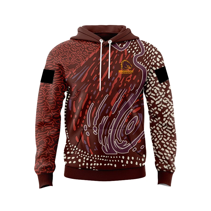 2024 BRISBANE BRONCOS MENS ANZAC RUGBY JERSE Multiple hoodies/Indigenous/Legion/Home/Away/High quality new hoodies