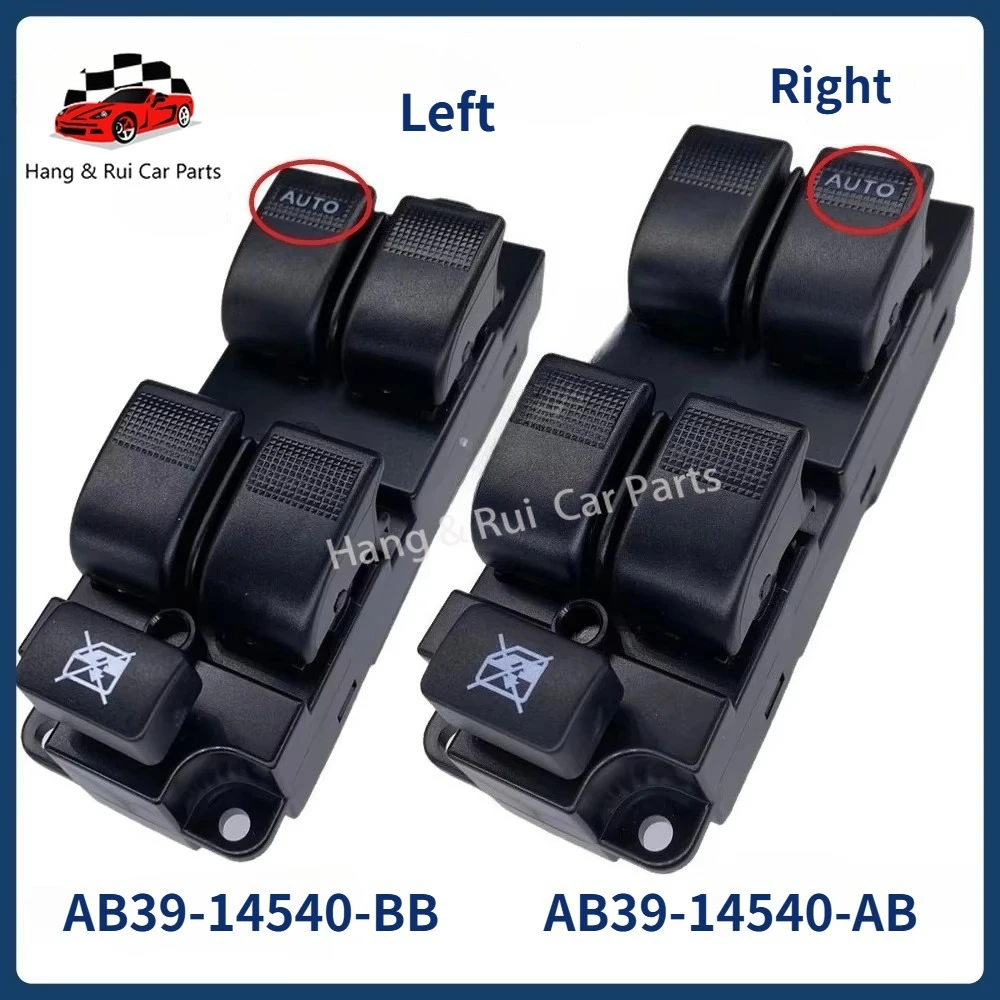 AB39-14540-BB AB39-14540-AB para Ford Ranger Mazda BT50 Interruptor de control de elevalunas eléctrico Botón de ajuste del elevador