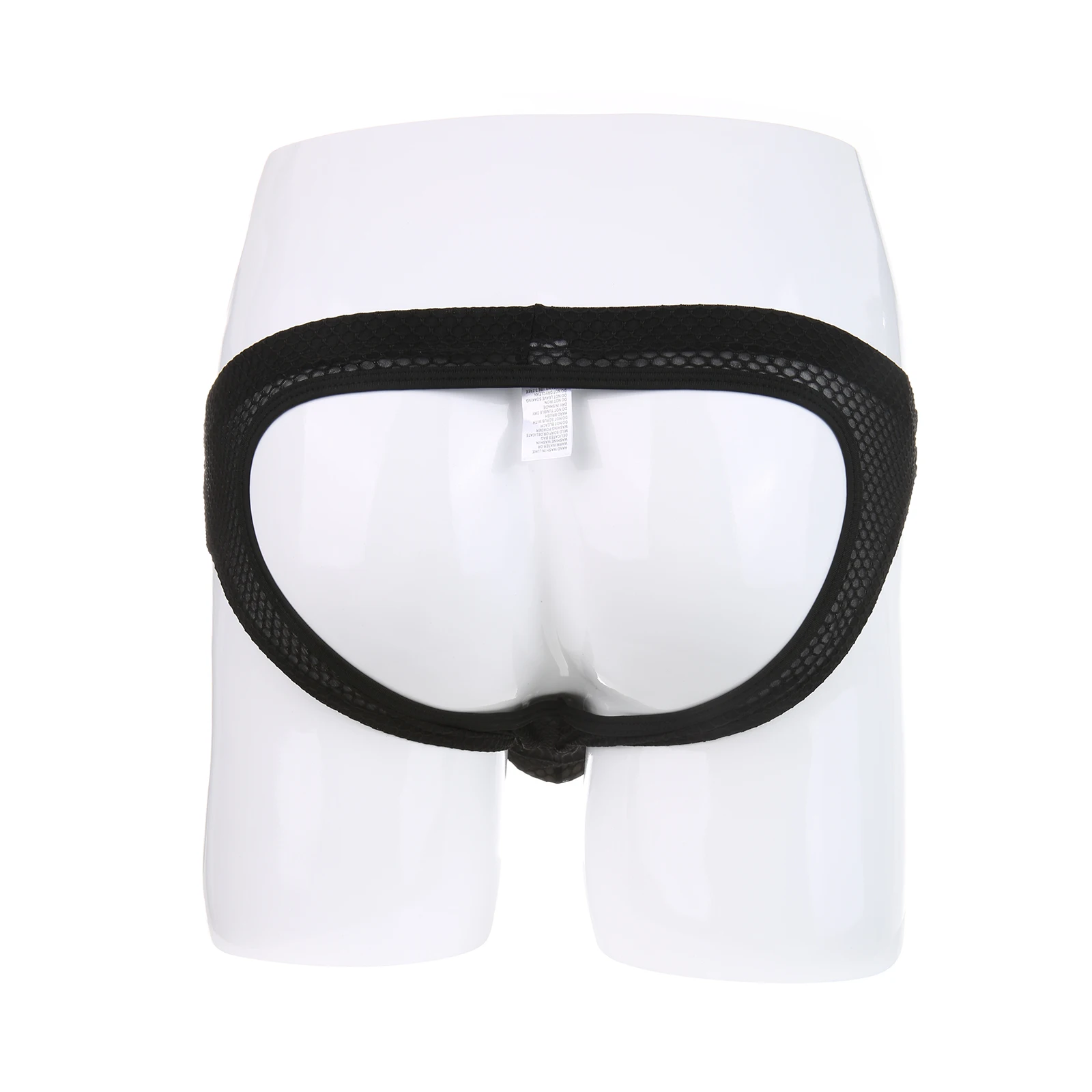 Jockstrap Thong G String Sexy Men Underwear Jock Strap Man Mesh Panties Underpants Backless See Through Ropa Interior Lingerie image 6