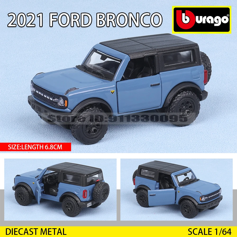 Bburago 1:64 GOLF GT 2017 2020 Mustang Shelby GT500 Automodell Sammlung Weihnachtsgeschenk Spielzeug für Jungen Ferrari Benz Volkswagen – Detail 22