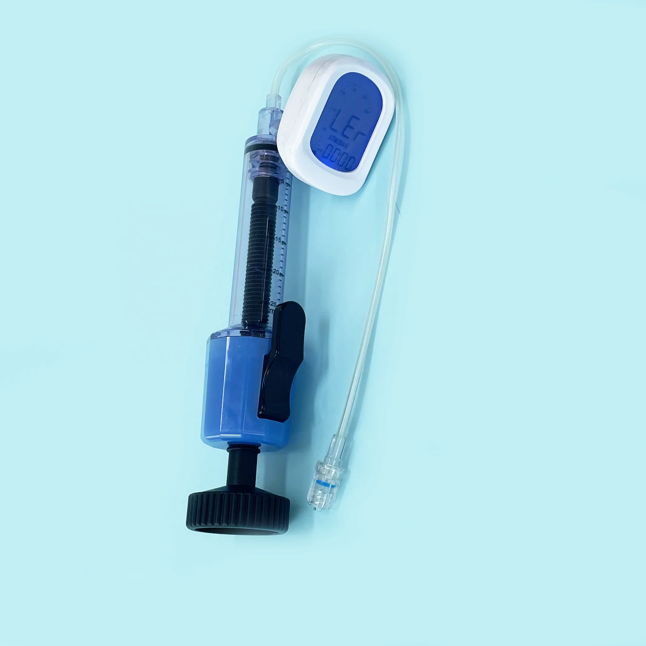 

Tianck Medical cardiology consumables Liquid Crystal Display type electronic electrical digital screen balloon inflation device