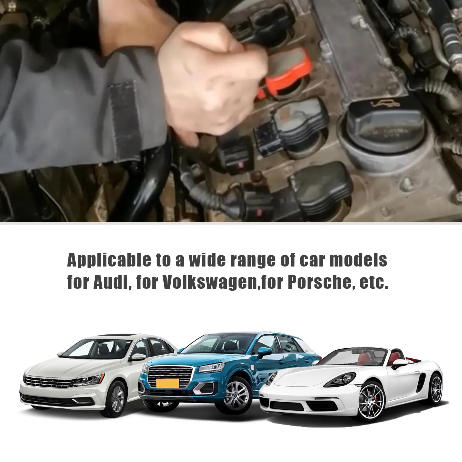 ملف الإشعال موصل أداة إزالة الصواميل لشركة فولكس فاجن أودي بورش ملف الإشعال التوصيل مجتذب دبوس النازع عدة لاستخدام أداة إصلاح قابس السيارة