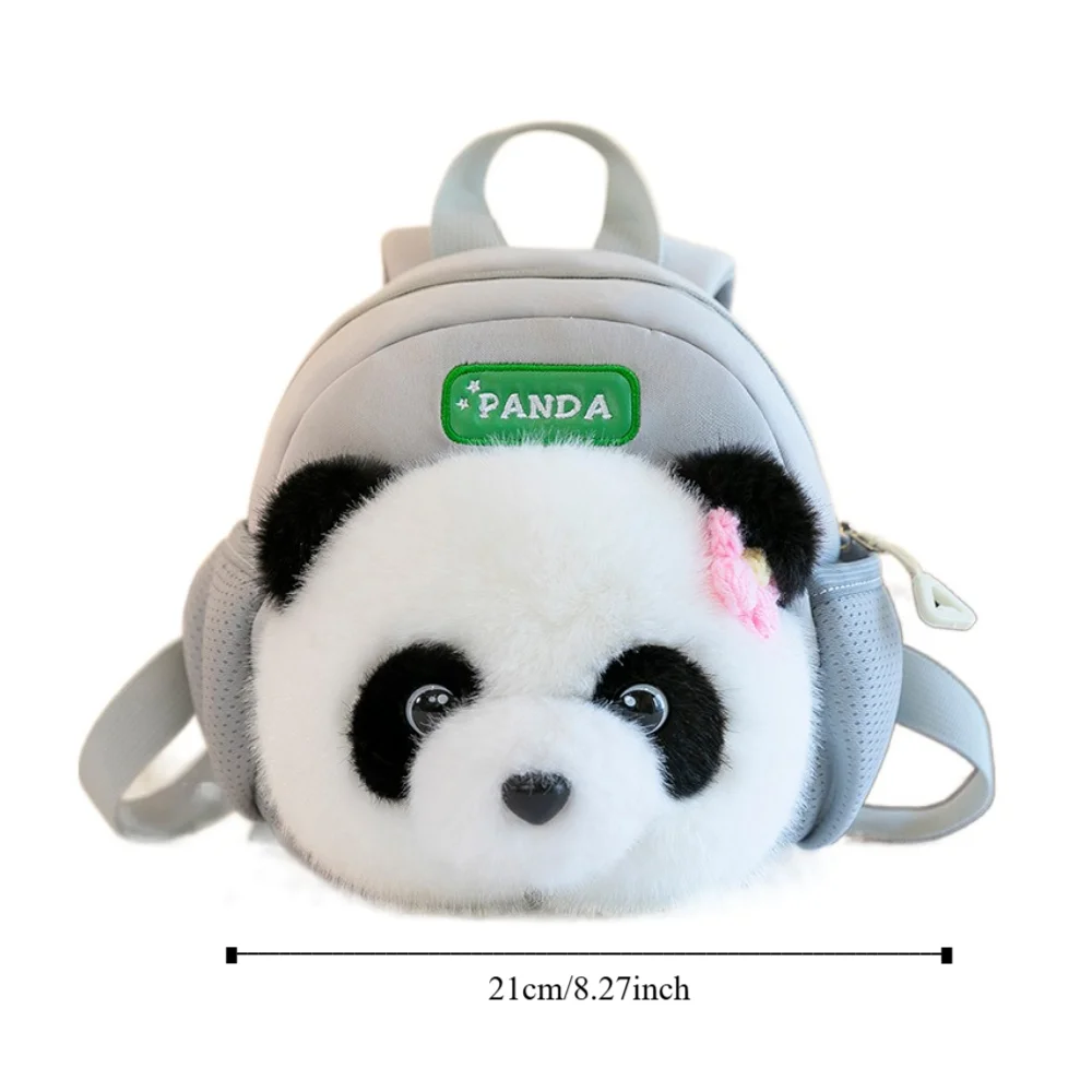 Panda Vorm Schoolrugzak voor kinderen Cartoon Schattige kinderpanda Rugzak Mode Ademende Panda Basisschooltassen