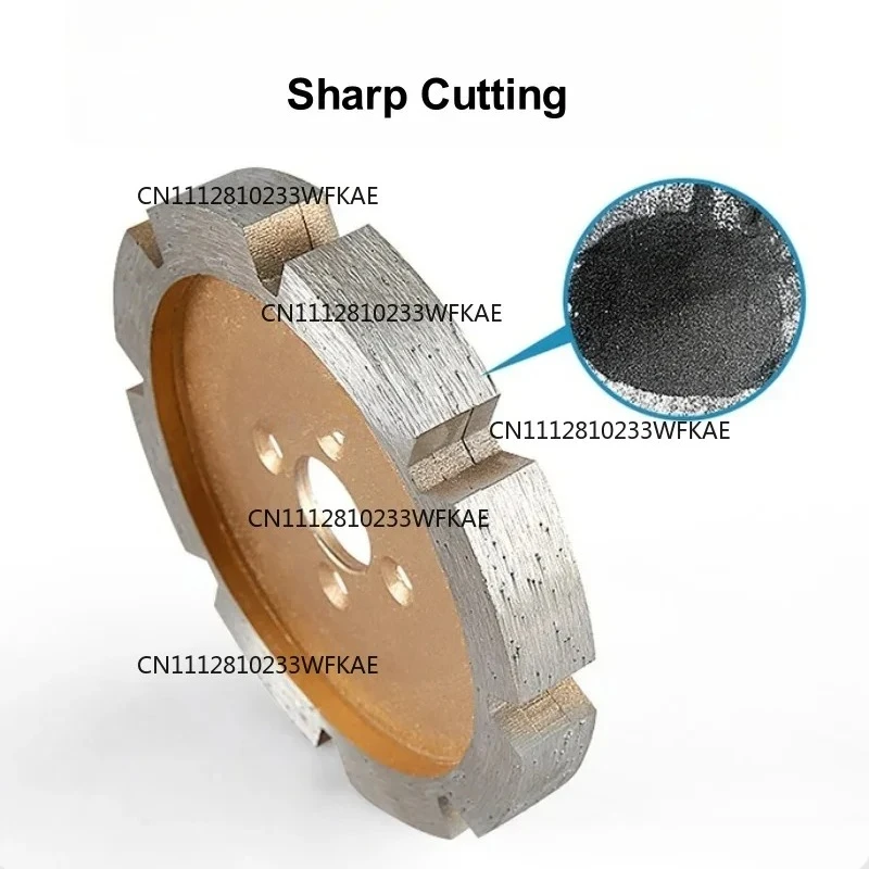 3-15MM Thickeness Diamond Saw Blade 90/110/150/180/200/230MM Carving Blade Stone Wall Slot Concrete Tile Metal Cutting Blade