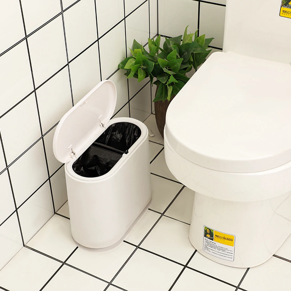 

Бесшумное открытие и закрытие мусорного бака для спокойной окружающей среды Контейнер для мусора Баки для мусора