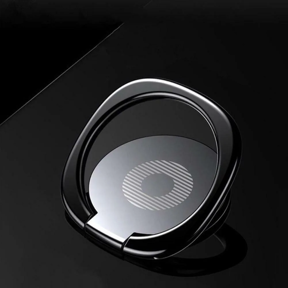 360 ° Drehbarer Handy-Griff Metallhalterung Tragbarer Ständer Universeller Faltbarer Fingerring-Ständer für iPhone 17 16 Pro Samsung – Detail 6