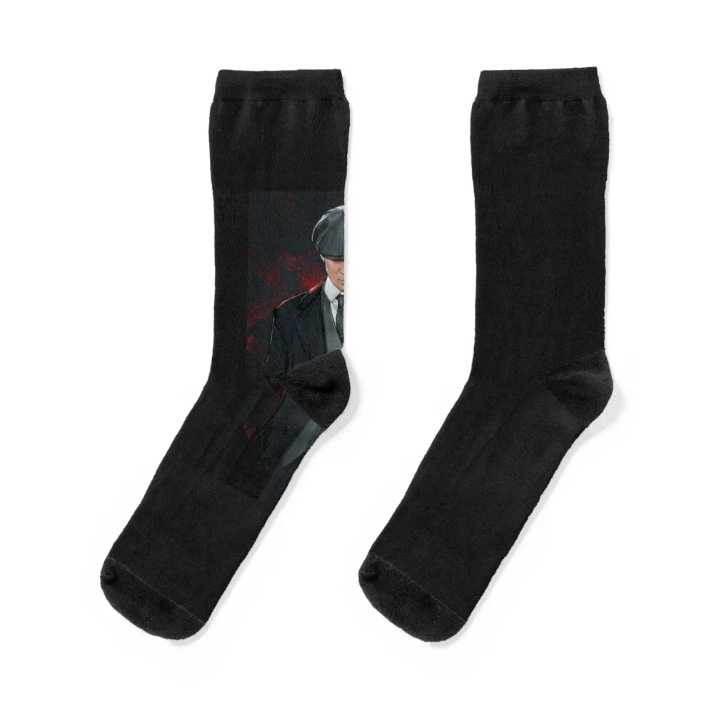 

Tommy Shelby Classic T- Socks FASHION cool custom sports gym Luxury Woman Socks Men's
