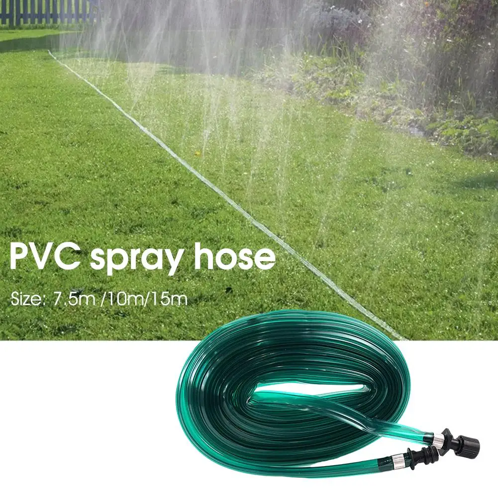 7.5m -15m Sprinkler Soaking Pipe Drip Irrigation Sprinkler Kit Garden Lawn Irrigation Spray Pipe Garden Lawn Irrigation System