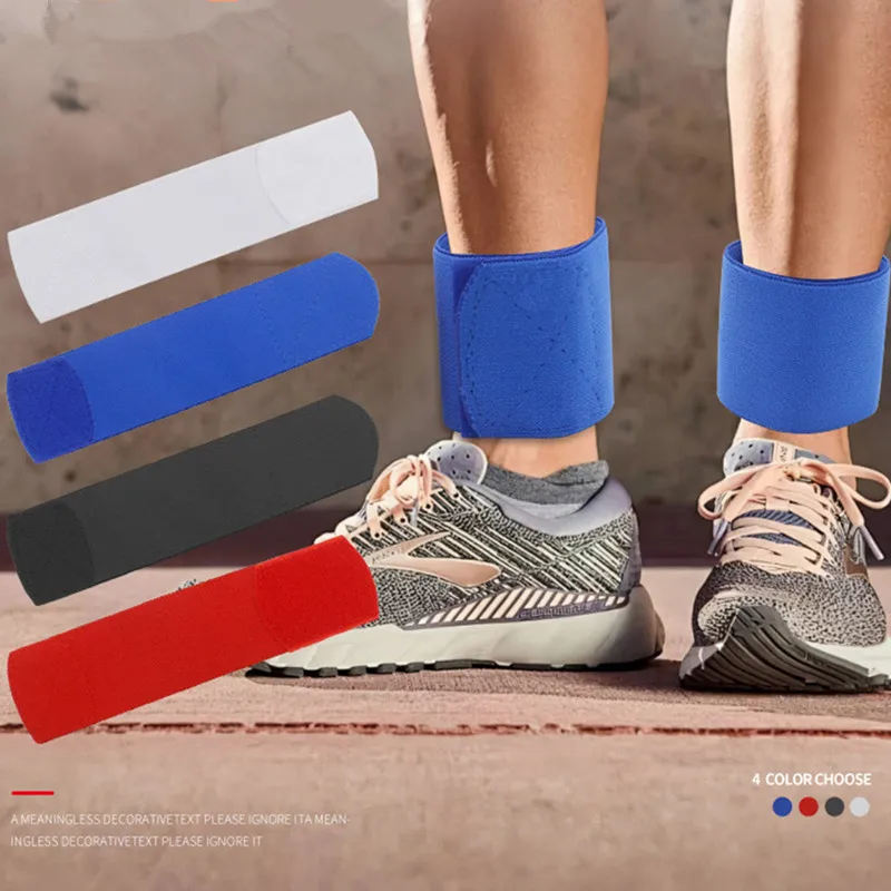 2/4Pcs Shin Guard Fixed Bandage Tape Fastener Adjustable Elastic Shinguard Fixing Strap for Soccer Football Cycling Leg Shin Pad