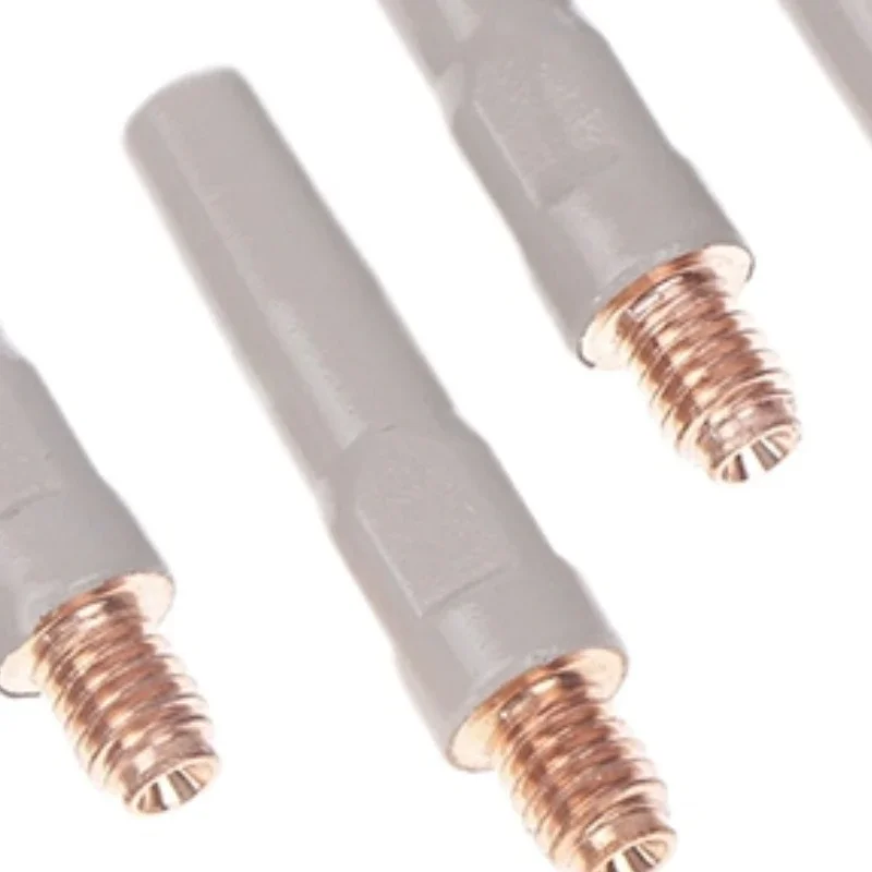 2 шт./компл. 15AK сварочные контактные насадки, новое покрытие, защита 25 мм, наконечник газового сопла M6, 0,8 мм-1,2 мм, детали сварочного горелки MIG