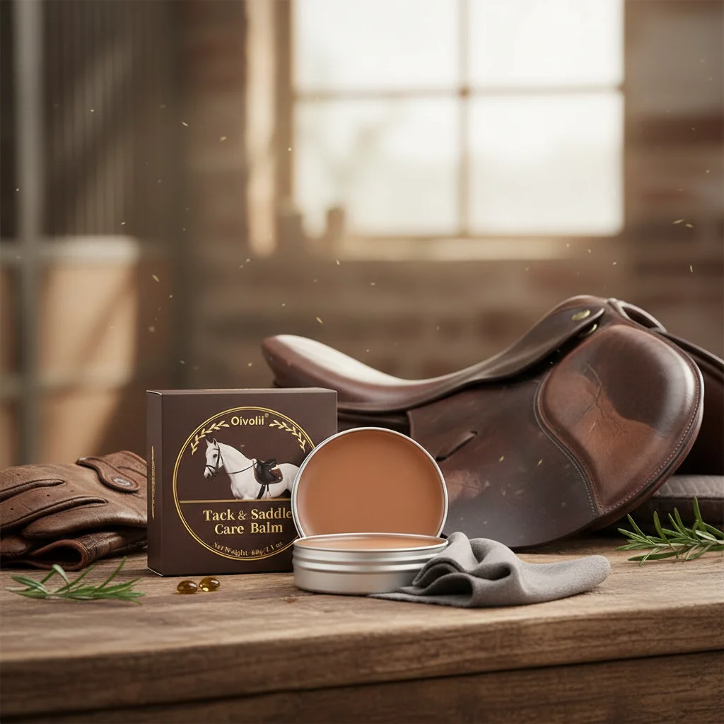 Leather Care Balm For Saddle-Equestrian Supplies With Natural Ingredients - view 5