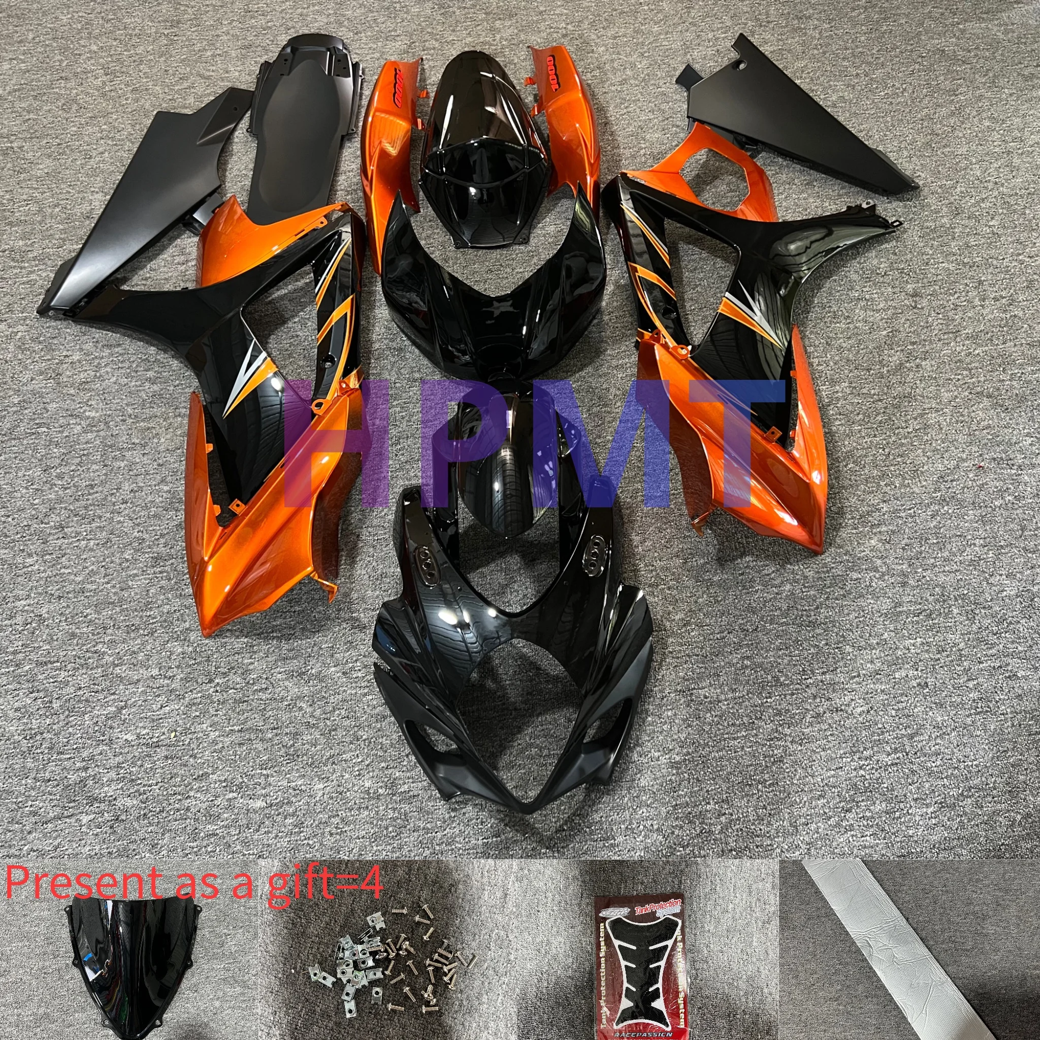 

New ABS Fairings Kit Fit For Suzuki GSX-R1000 K7 2007-2008 GSXR1000 2007 2008 bodywork full fairing