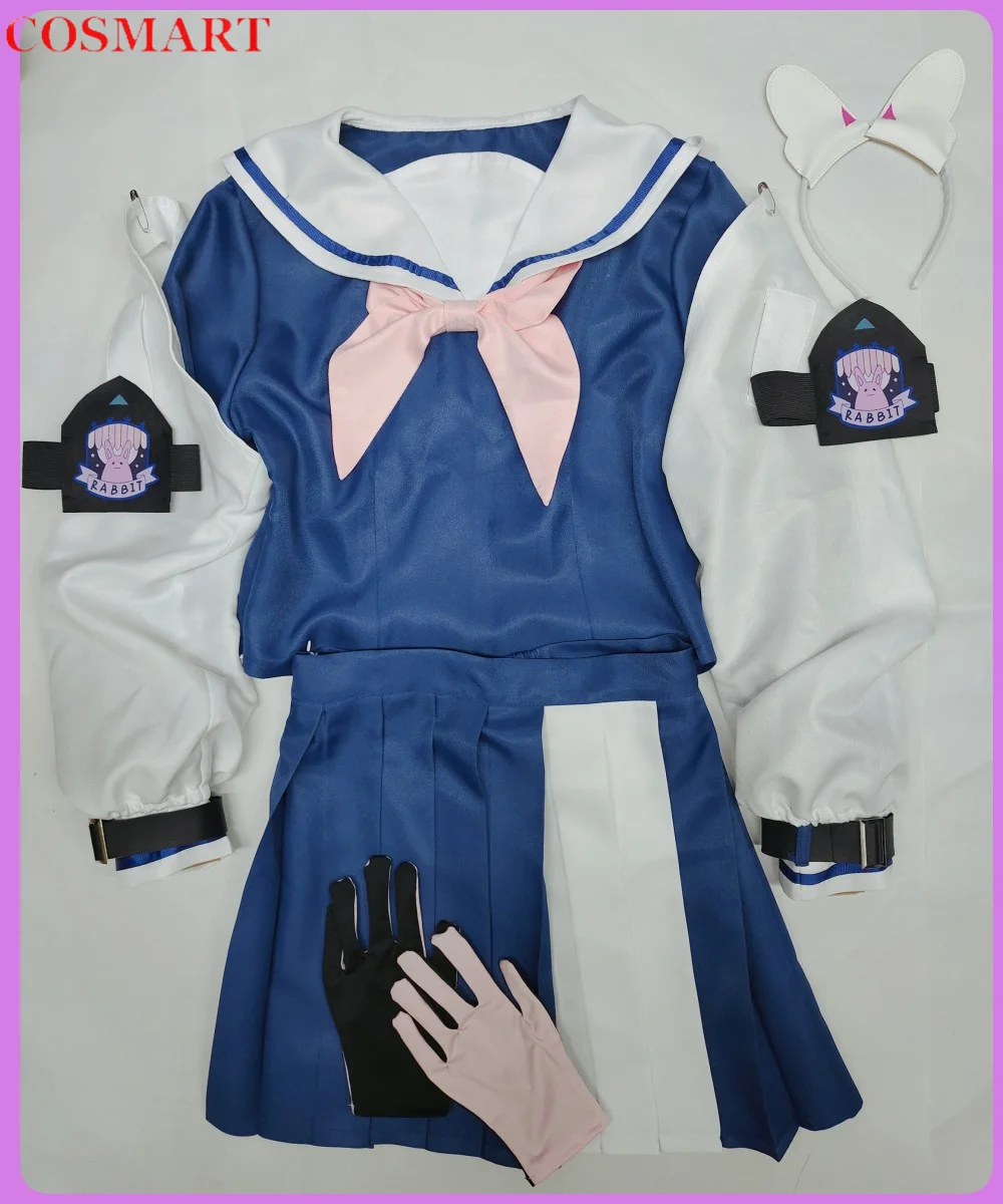 

Blue Archive Tsukiyuki Miyako Sailor Suits Cosplay Costume Cos Game Anime Party Uniform Hallowen Play Role Clothes Clothing