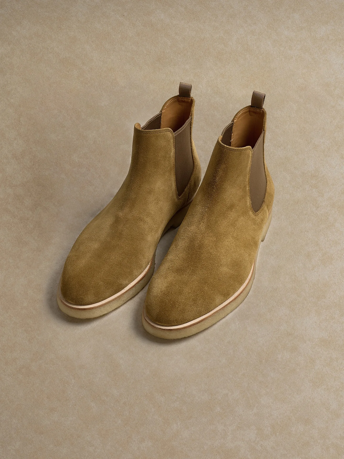 

Cultum Men's Chelsea Short Boots Smooth Leather Frosted Casual Shoes Pointed Toe Cowhide Autumn Winter Fashion Boots