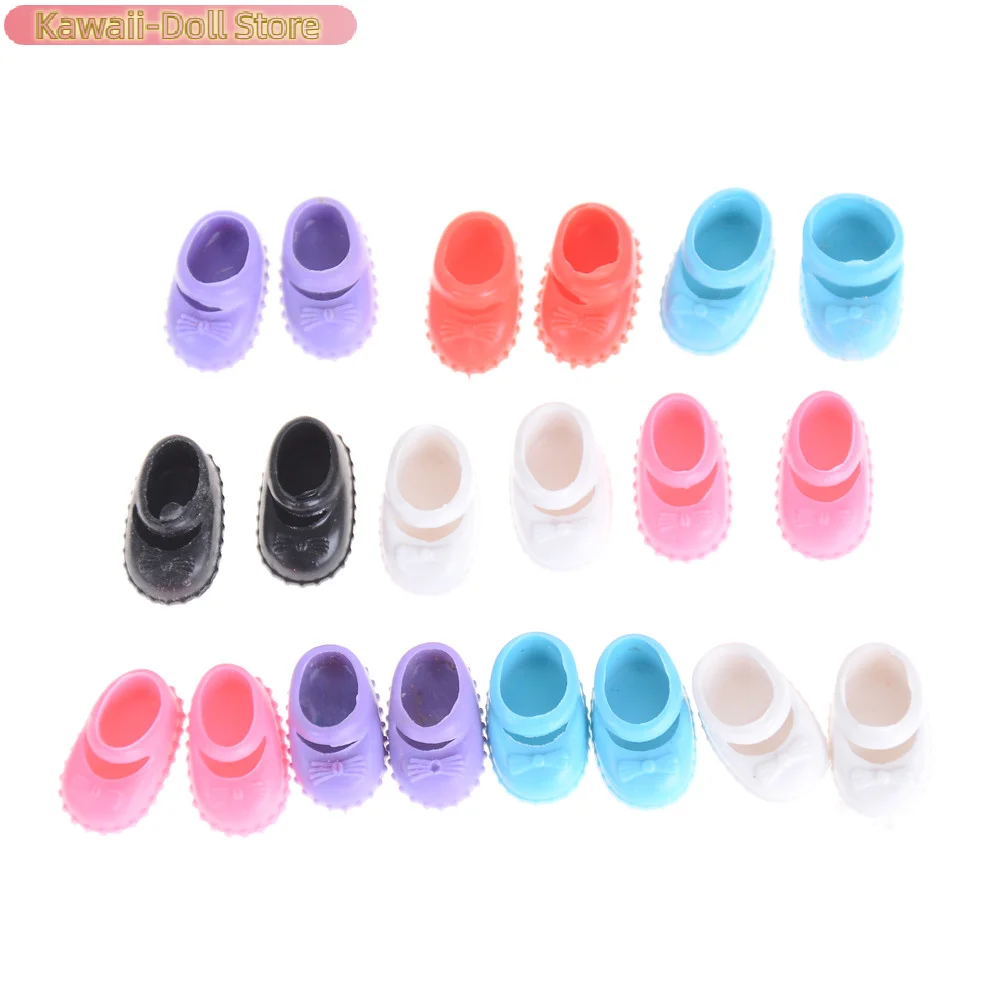 5 أزواج 12 سنتيمتر دمية عشوائية إكسسوارات أحذية كيلي دمية الخلط دمية أحذية لعبة هدية للأطفال