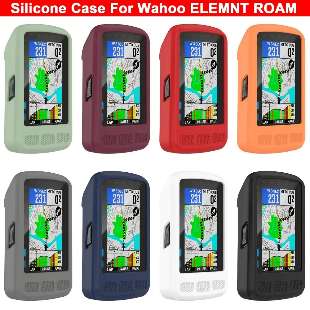 Shell Bumper GPS Computer Case Cover Silicone Protector Protective For Wahoo ELEMNT ROAM