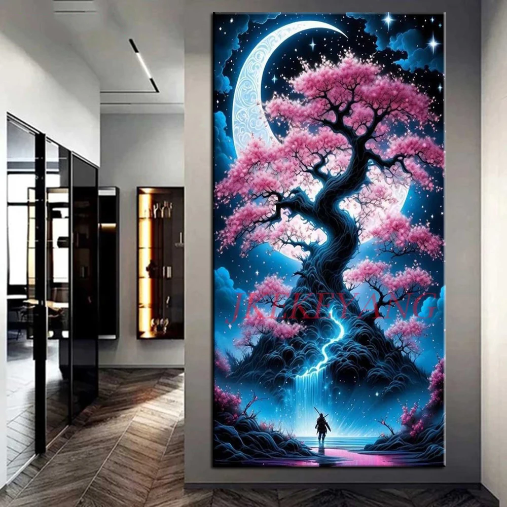 Full Square/Round Drill 5D DIY Diamond Painting Fantastic Tree of Life Picture Diamond Embroidery Cross Stitch Home Decor