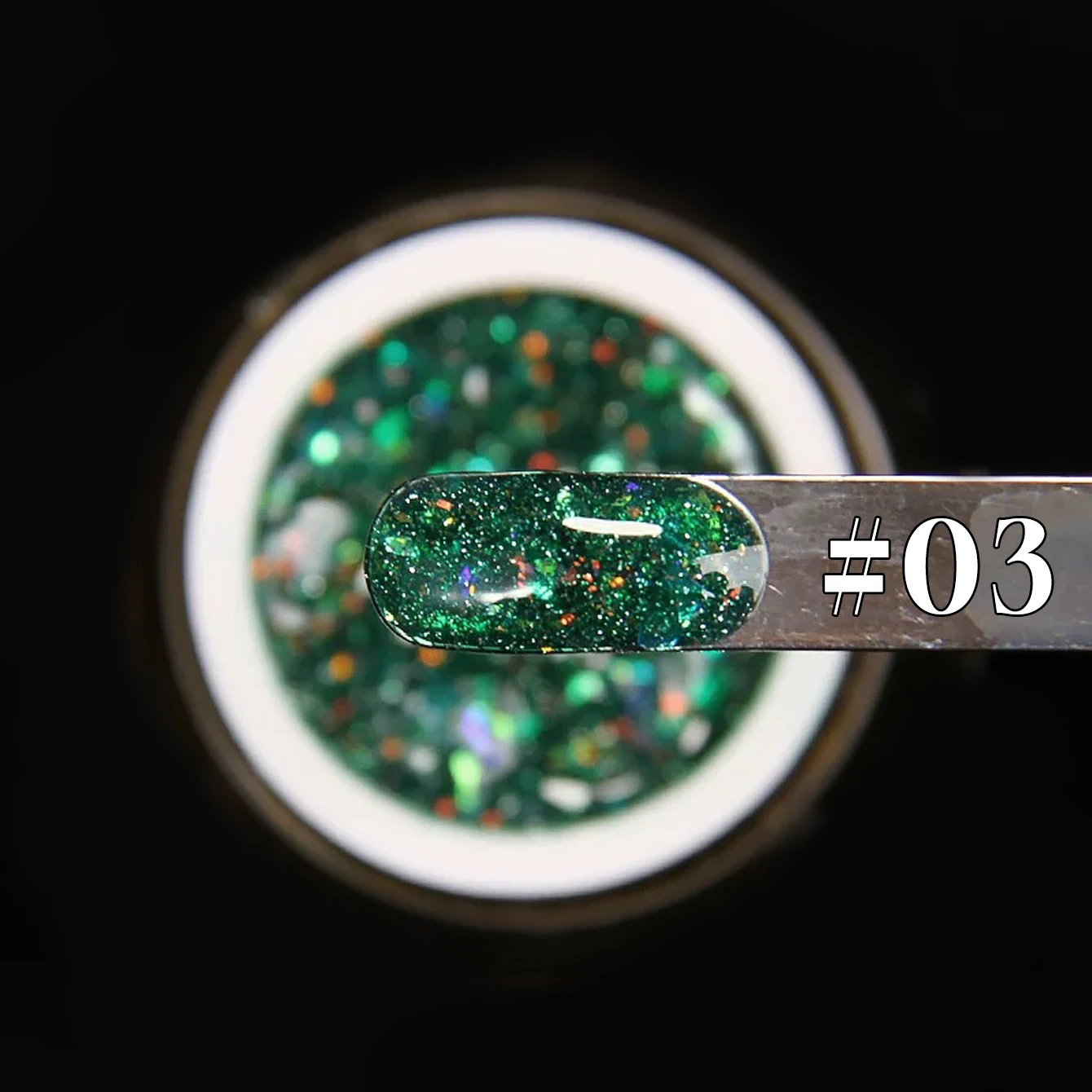 MIANEL 12 ml 2025 Winter Glas Blinkende Brokat Gebrochen Diamant Gel Nagellack Bleaching Glänzenden Nagellack Nail art