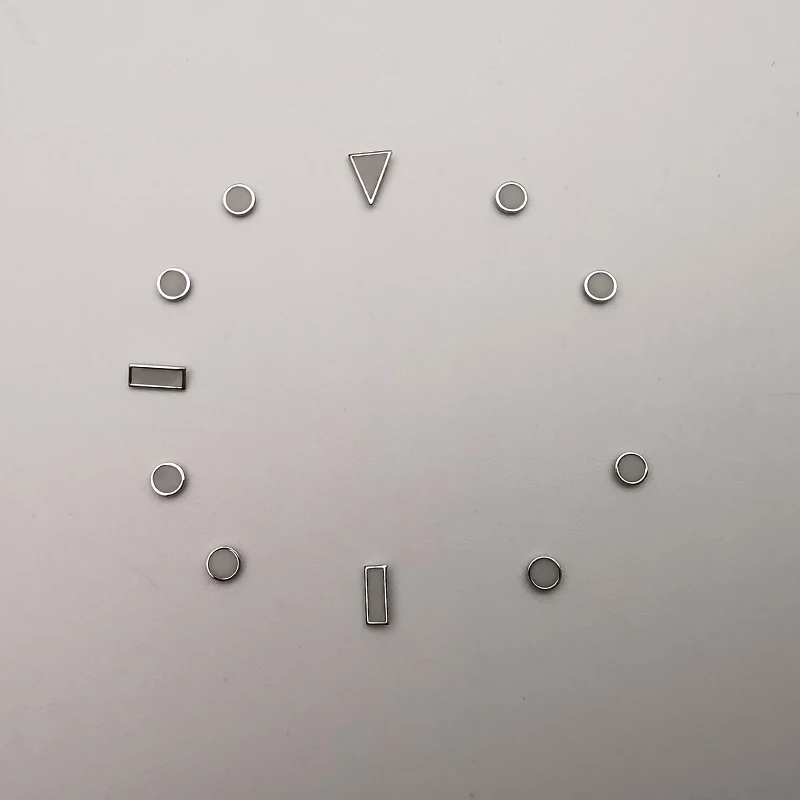 

Bule Luminous Watch Dial Hour Indices Markers For GMT Submariner Watch Dial, Aftermarket High Quality Watch Parts