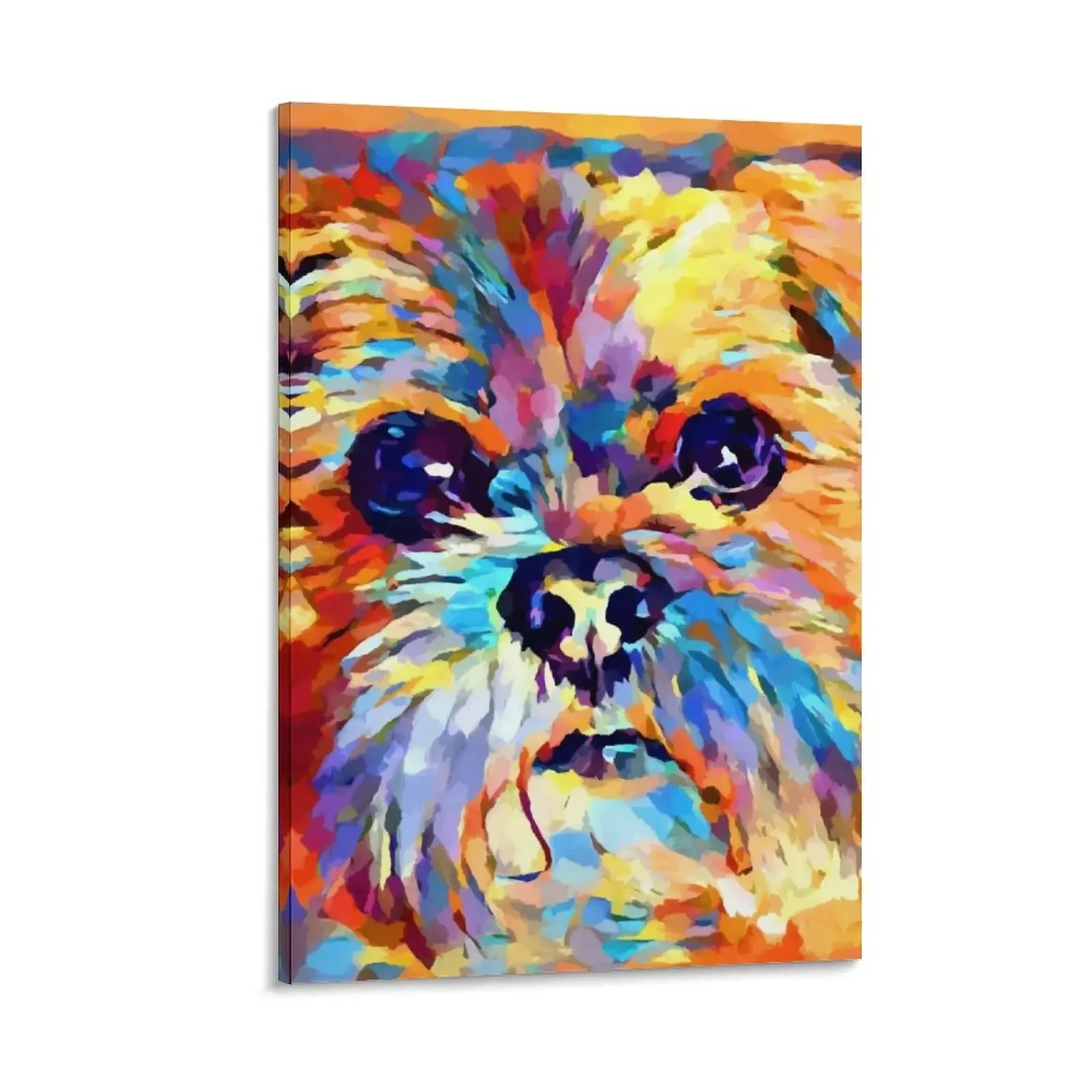 

Lhasa Apso 3 Canvas Painting painting korean room decor home decorations Decoration for home