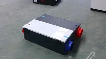 Sistema de ventilação residencial inteligente com recuperador de ar e unidade de ventilação com recuperação de energia. 10 best sales Recuperador de ar - №8