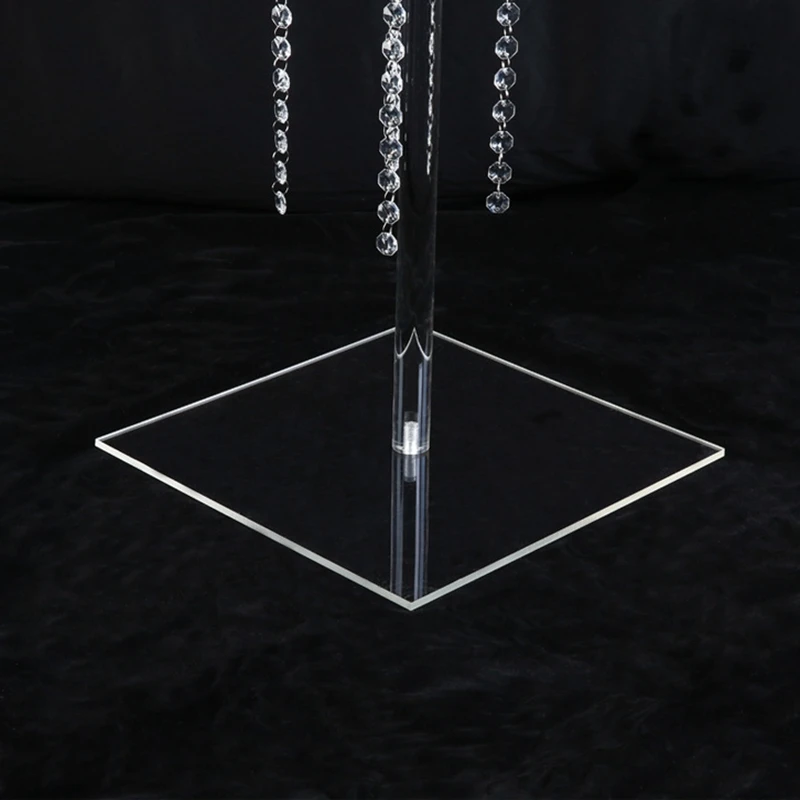 10pcs)100cm) Wedding Props Acrylic crystal flower Flower Racks Party Dining Table Decorations Wedding vase Decoration