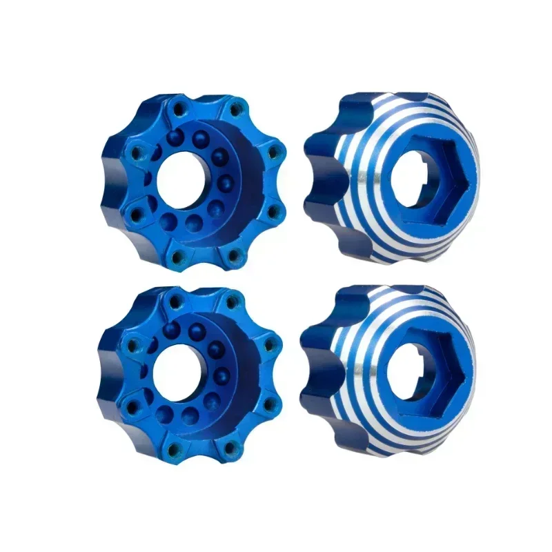 4 Stück 3,8 Zoll Reifen-Metallrad-Sechskantadapter 8x32 auf 17mm PRO635300 für 1/8 3,8 Zoll PL Proline Serie Rad-Reifen-Upgrade-Teile