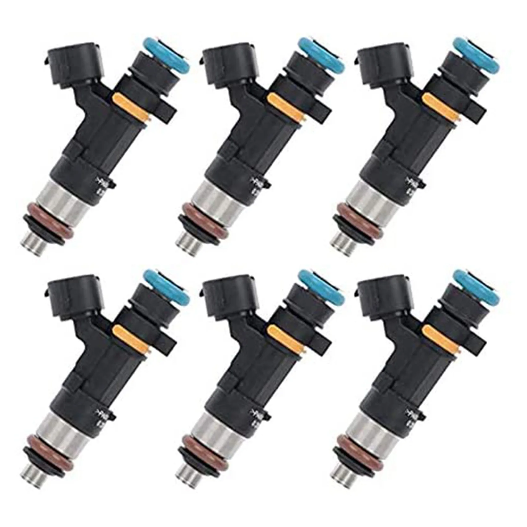 0280158042 1 Set of 6 Fuel Injectors for Nissan Murano 350Z Infiniti G35 FX35 M35 3.5L 16600-CD700