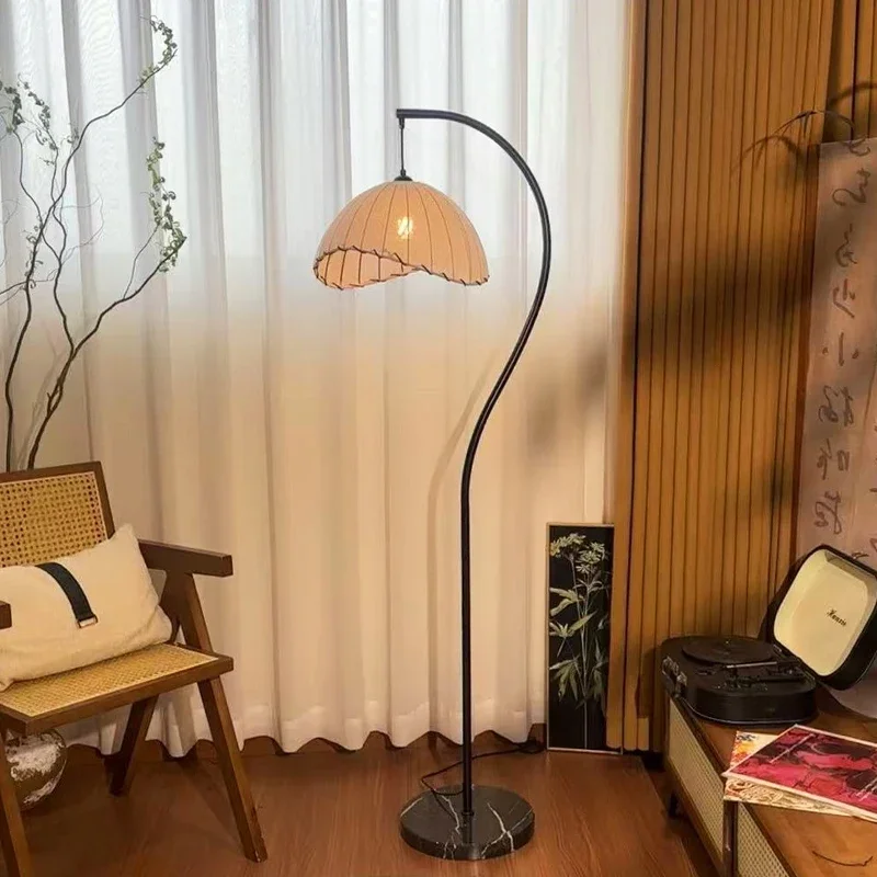 Remote Control Dim Led Floor Lamps for Living Room Sofa Side Standing Lights Study Reading Light Bedroom Beside Light Home Decor