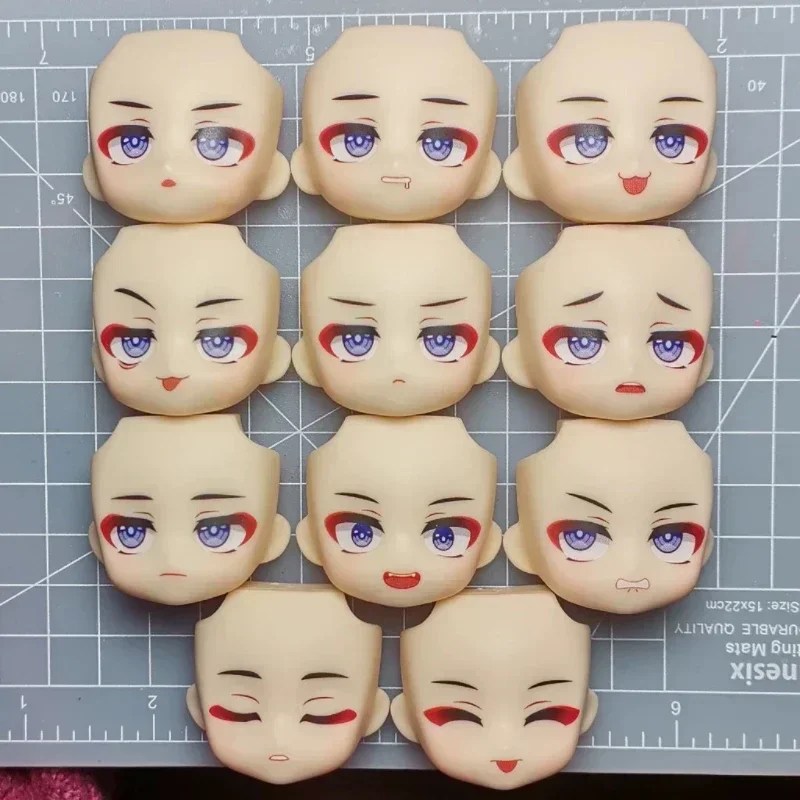 

Anime Balladeer Wanderer Ob11 Face GSC Doll Handmade Water Sticker Faceplates Game Toy Accessories Free Shipping