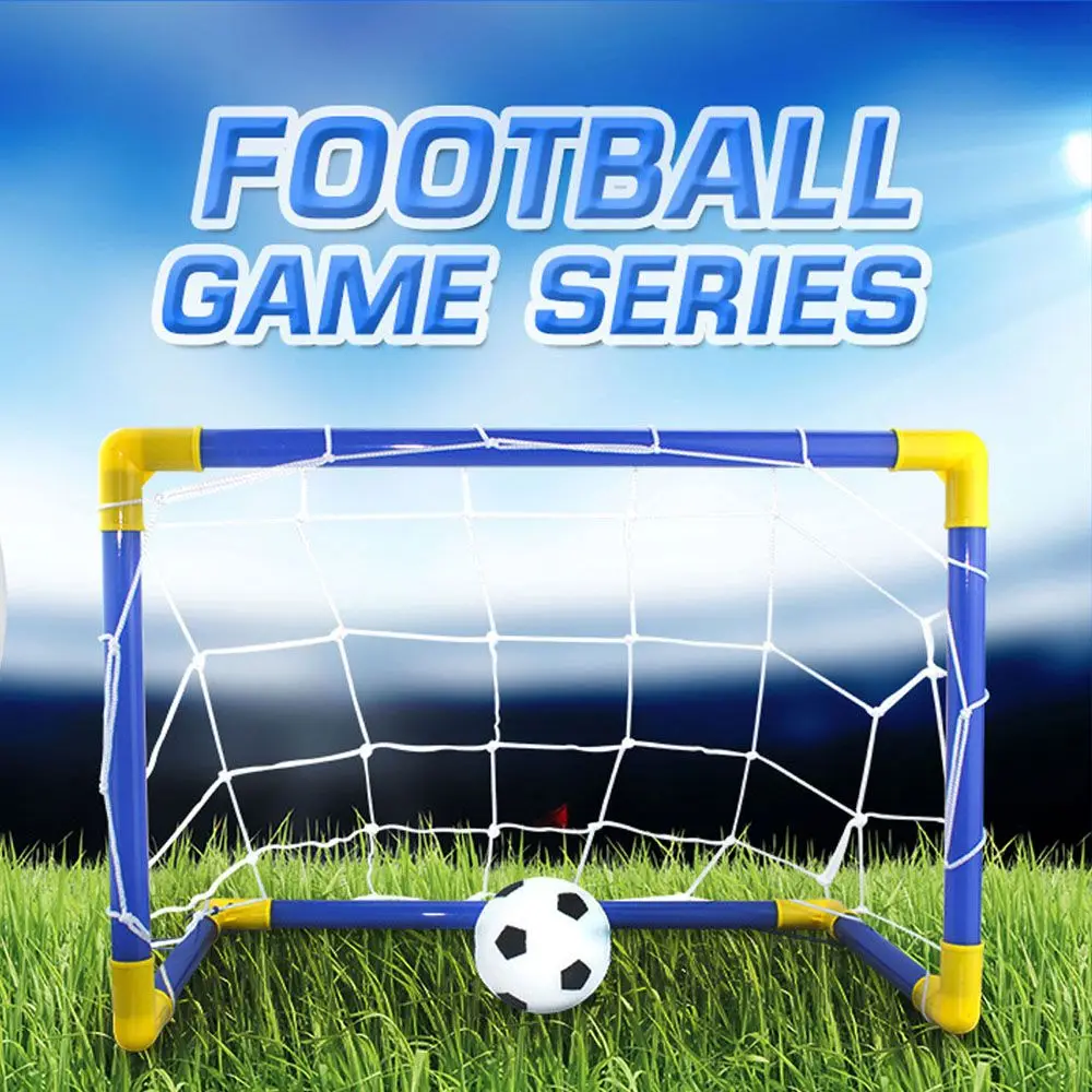 Mini Indoor with Pump Detachable Toys Soccer Football Outdoor Sport Soccer Goal Post
