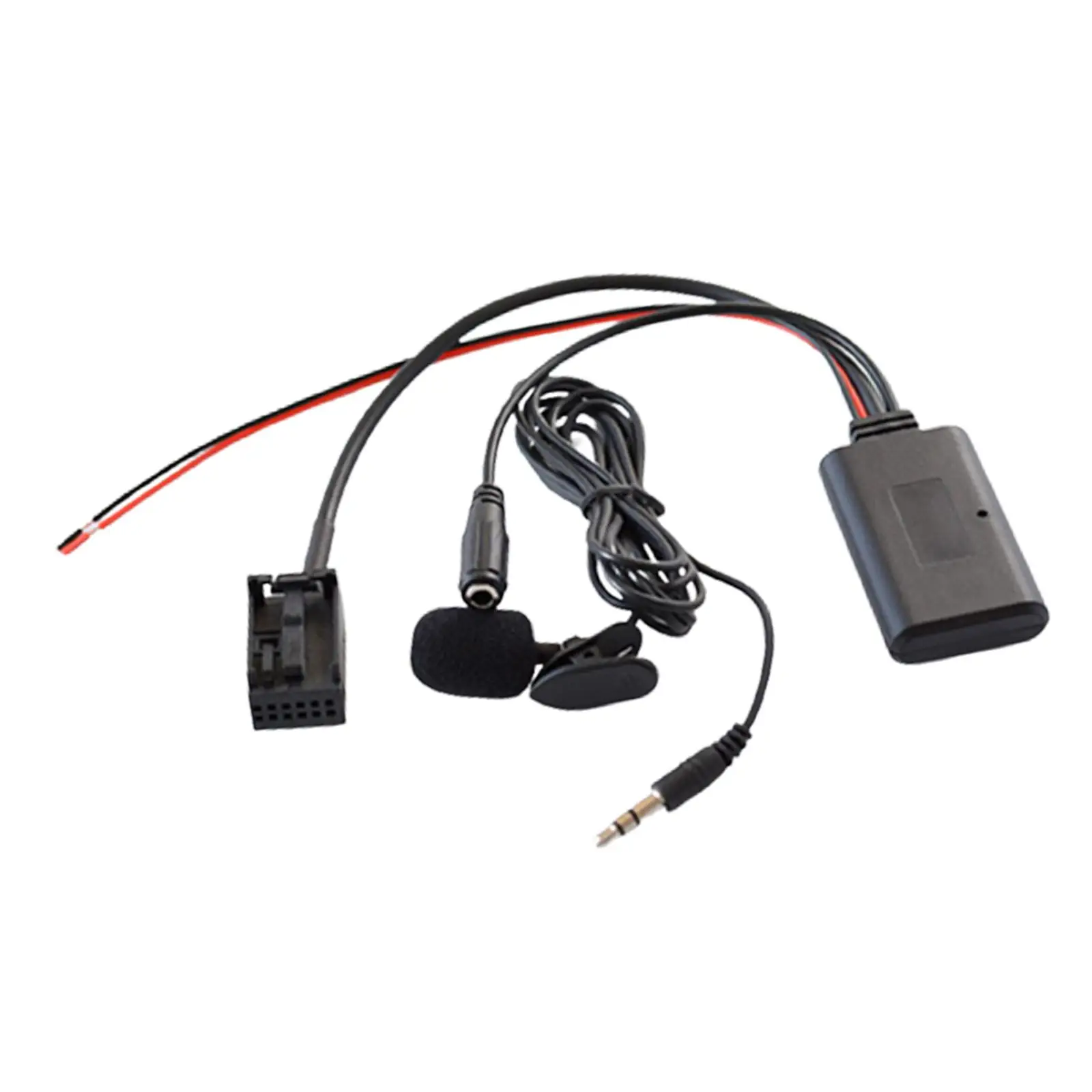 

Автомобильный модуль Bluetooth AUX-адаптер с микрофоном, универсальный беспроводной вспомогательный адаптер