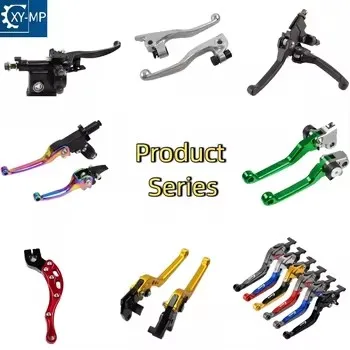 Factory OEM Motorcycle Aluminum Alloy Modification Accessories CNC Processing CLICK V2 V3 Brake and Braking Adjustable Handlebar