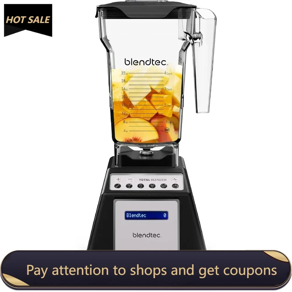 

Total Blender Classic - Includes FourSide Jar (75 oz) -10-Speed Professional-Grade Countertop Blender-High-Power Kitchen Blender