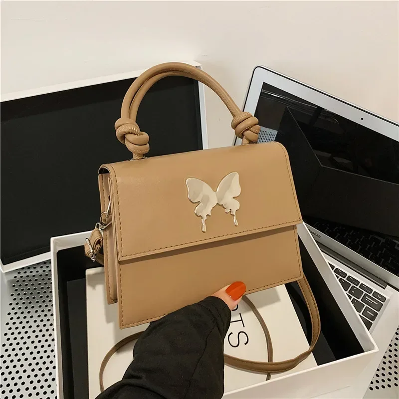 Light luxury niche design  bow decoration daily commuting shoulder messenger bag women