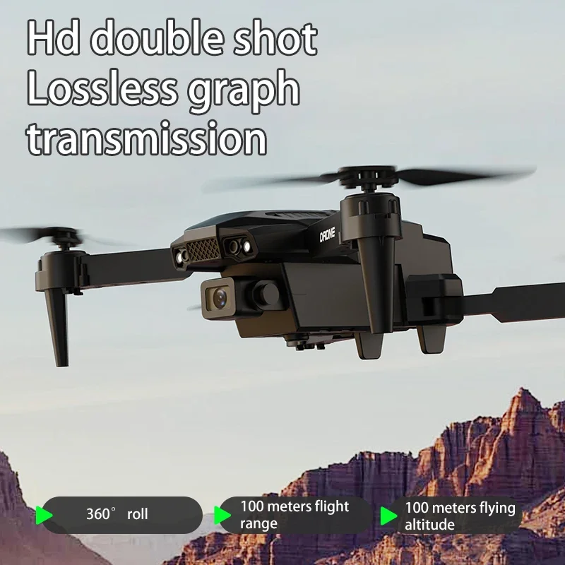 신형 H4 미니 드론 8K WIFI FPV 광각 HD 듀얼8K 카메라 고도 유지 RC 4축 장난감 비행기 쿼드콥터 헬리콥터 장난감 선물