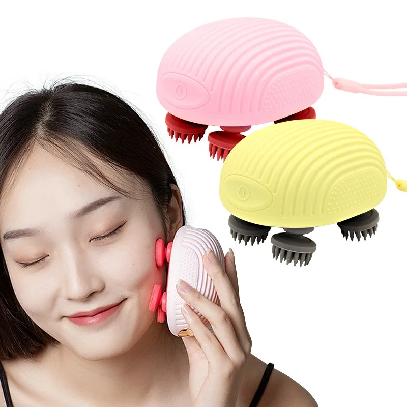 Electric Hair Stimulation Smart Automatic Best Electric Mini Pet Cat Head Massager Scalp Stress Relax for Headaches - view 2