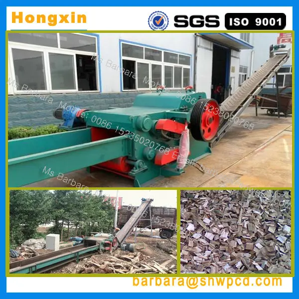 Good quality drum wood timber chipper