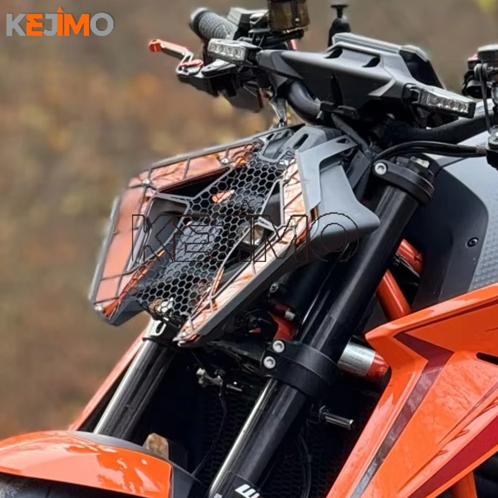 2026 FOR KTM 1390 Super Duke R Evo SuperDuke 1390 R 2024 2025 Motorcycle Front Headlight Protector Grille Guard Cover Protection