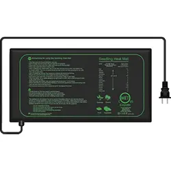 110V/220V elektryczne podgrzewane podkładki termiczne wodoodporne sadzonki maty grzewcze dla nasion kryty ogród hydroponika rośliny kiełkowania