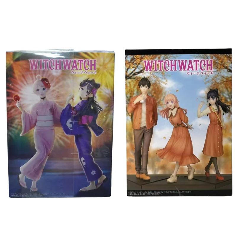 [Original Genuino] En Existencia, Figura de PVC de Konami Witch Watch, Otogi Morihito, Miyao Nemu, Nico Wakatsuki, Modelo Coleccionable, Juguetes