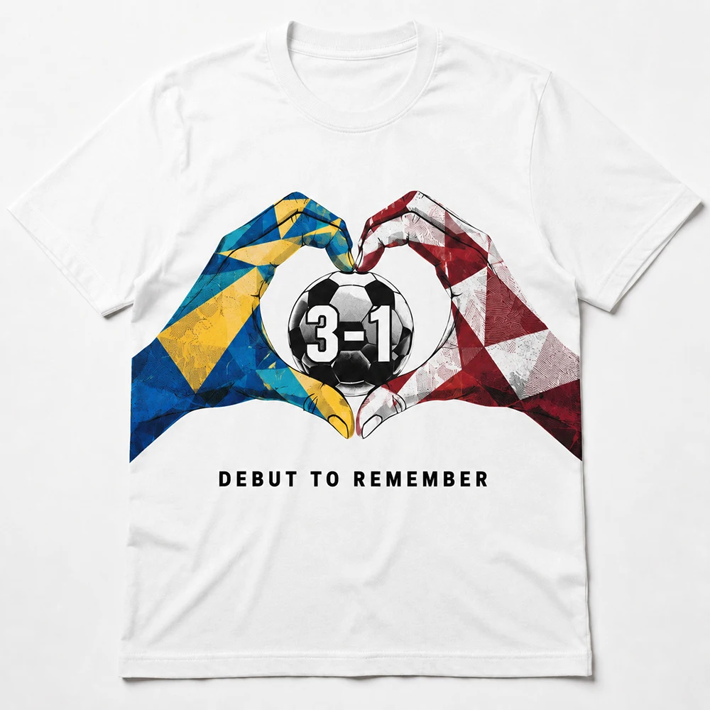National Flag Heart T Shirt Couple Love Gift Personalized Tee Cotton Shirt Football Inspired