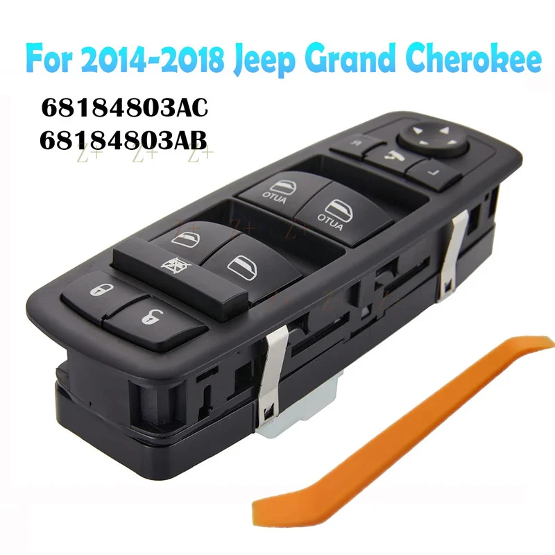 Z+  68234092AD Front Left Power Window Mirror Switch For Chrysler Pacifica 2017-2018
