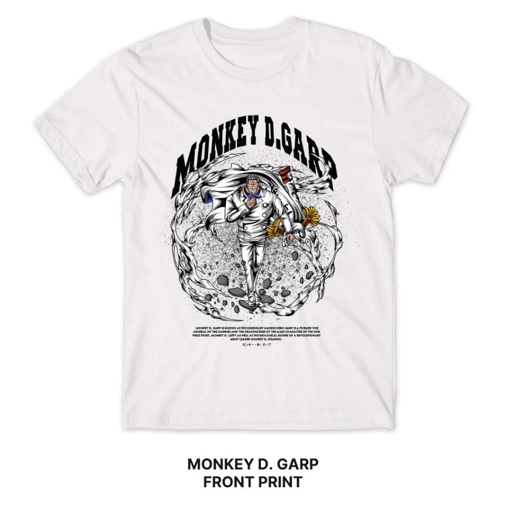 

Летняя футболка Garp в стиле аниме ONE PIECE Harajuku Coed, негабаритная уличная одежда в стиле ретро с короткими рукавами, свободный повседневный удобный топ Y2k