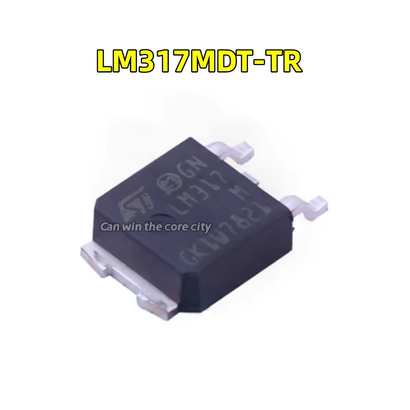 

50 pieces New original imported LM317MDT-TR LM317M TO252 patch three-end adjustable voltage regulator straight shot