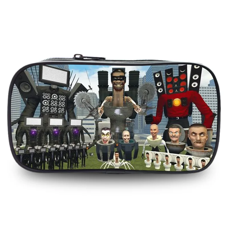 Toilet Man Game Peripheral Student Pencil Case Skibidi Toilet Titan Monitor Titan TV Man