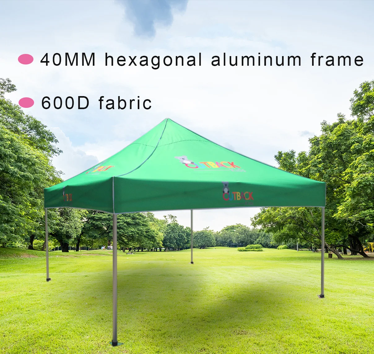 

Pop Up Canopy 3*3M Tent Roofs Outdoor Marquee Without Frame 3x3 Folding Awnings Customized Logos For Commercial Activity Use